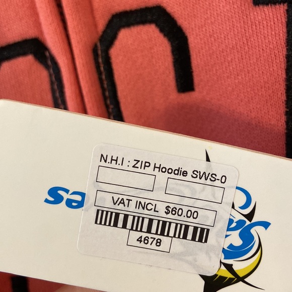 SALTY WAVES ZIP HOODIE size L brand new with tag see all photos - Picture 4 of 12